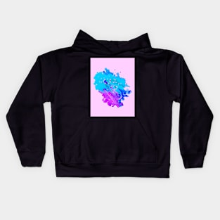 splash of color Kids Hoodie